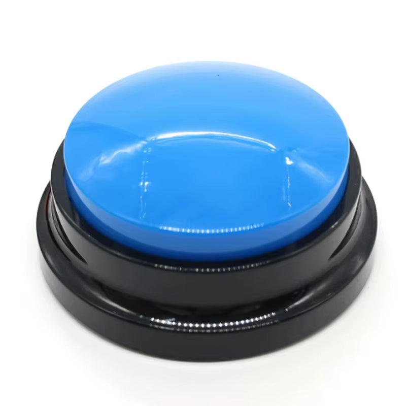 Hot Dog Communication Buttons Voice Recording Button for Pet Training 30 Second Record Playback Funny Gift for Talking
